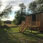 Sunset Shepherds Hut