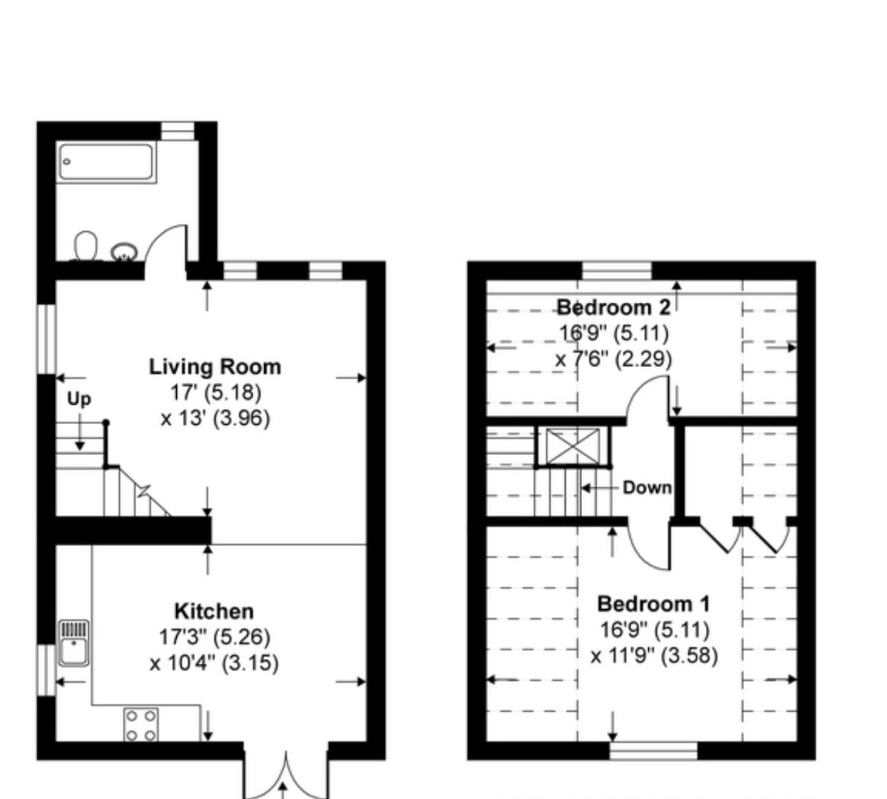 Octon Luxury 1 And 2 Bedroom 1 Mile From Centre * Taunton